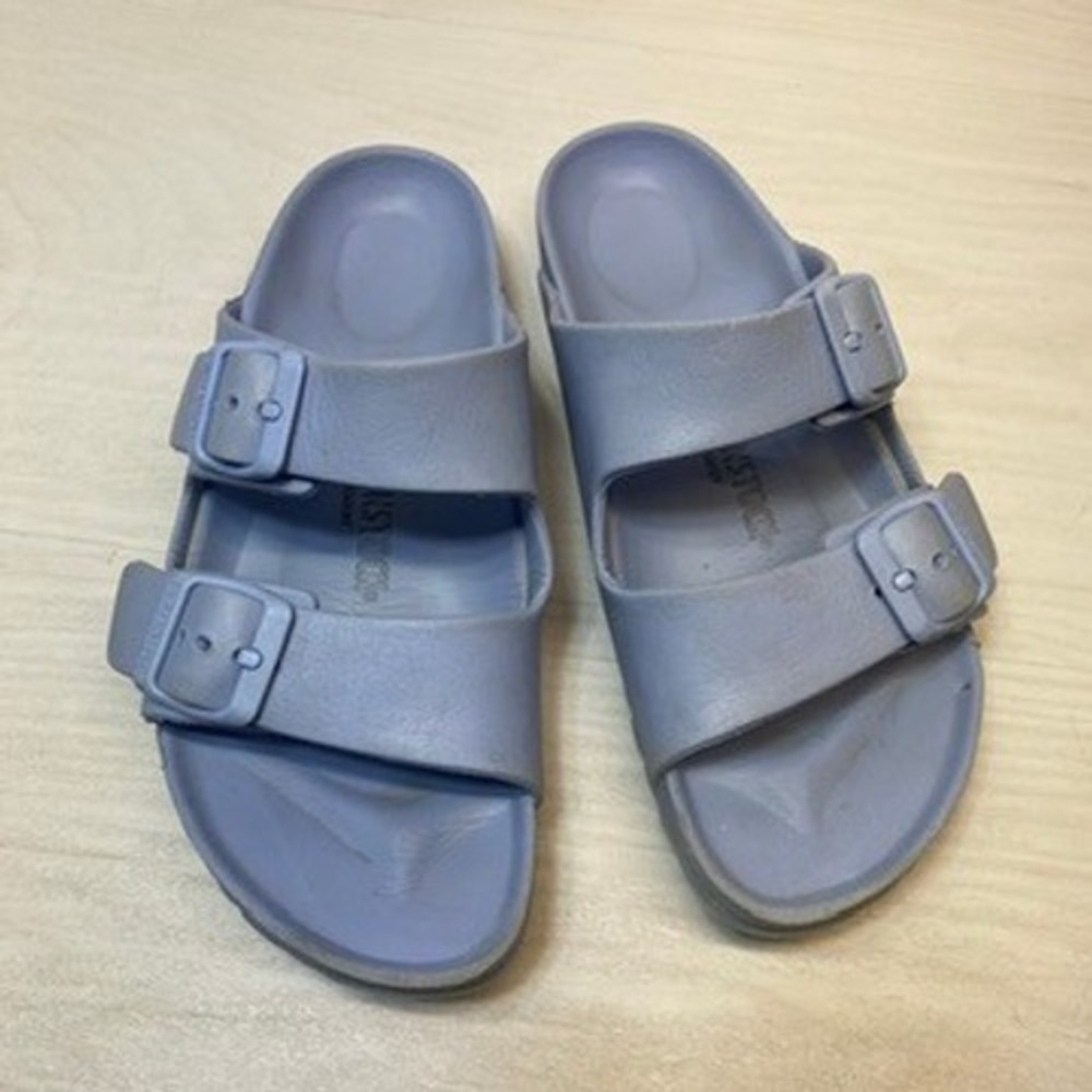 Birkenstock Womens 36 Arizona EVA Sandals Periwinkle Blue Slides 1019142‎